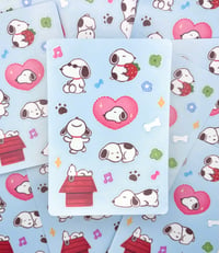 Snoopy Sticker Sheet 