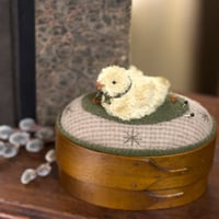 Image 1 of Peeper on a Box ~ Original Work ~ 4.5" x 6"