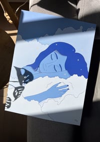 Image 1 of La femme bleue ☁️