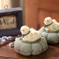 Image 1 of Peepon a Tuffet ~ Original Work ~ 4.5"