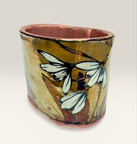 Image 3 of “Snowdrop” reduction lustre vase