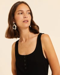 Image 1 of TOP CANALÉ BOTONES NEGROS