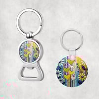 Image 1 of Keychain - Daisies