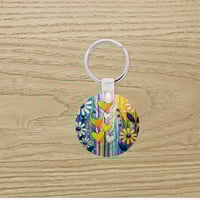 Image 3 of Keychain - Daisies