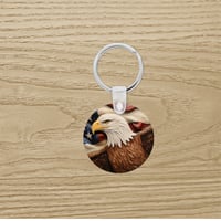 Image 3 of Keychain - Eagle