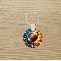 Image 3 of Keychain - Football