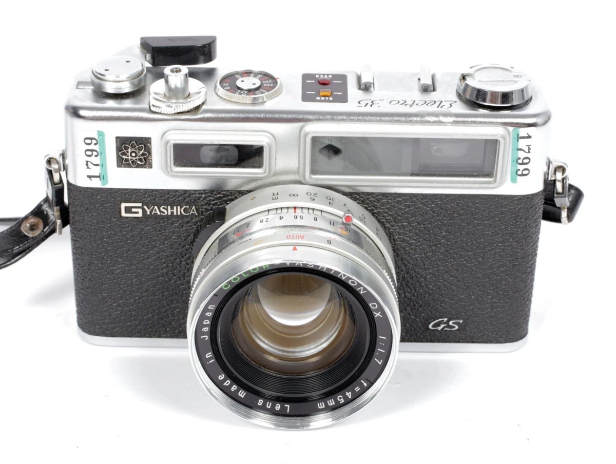 Yashica 35 Electro GS 35mm camera with 45mm F1.7 lens #1799 | CatLABS
