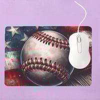 Image 4 of Mouse Pad - Baseball