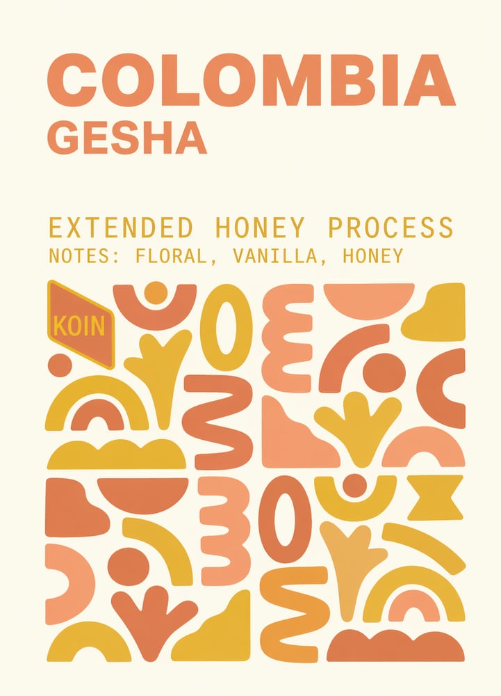 Image of Colombia Honey Gesha Juliana Guevara & Wbeimar Lasso