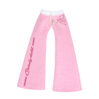 CANDY BABY PINK TRACKSUIT PANTS