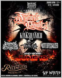 June 19 | A Fractured Thought | Relentless Brewery 