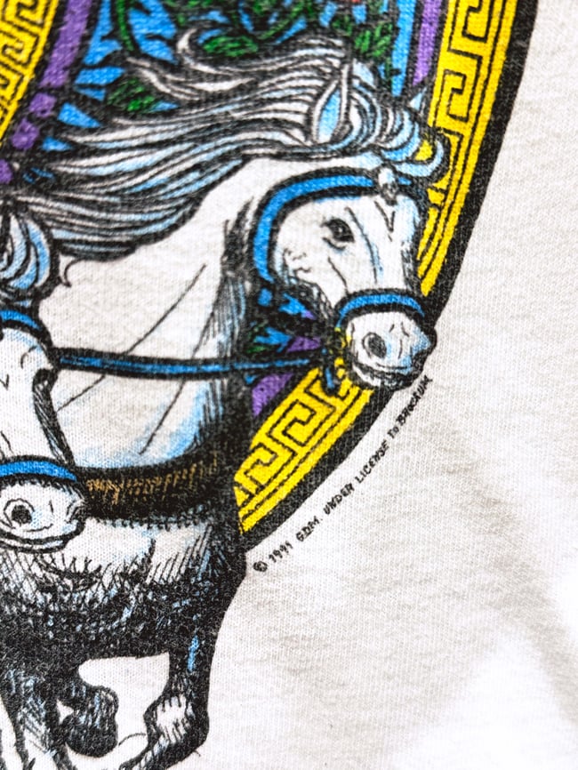 Grateful Dead 1991 LA Coliseum T-Shirt - Size L