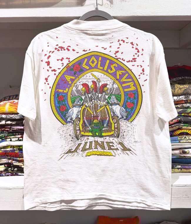 Grateful Dead 1991 LA Coliseum T-Shirt - Size L