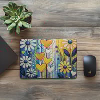Image 3 of Mouse Pad - Daisies