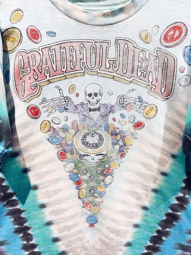 Grateful Dead 1991 Las Vegas T-Shirt - Size XL