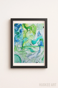 Image 1 of Azul en Verde | Blue in Green