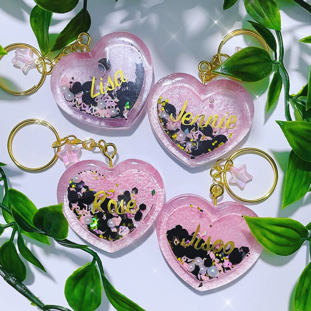 Image of Resin Shaker Keyring | Blackpink
