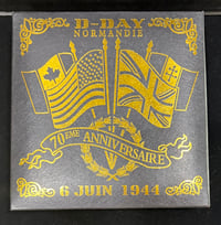 Image 3 of WW2 D-Day (USA) Gold-Plated Challenge Coins Honoring the 101st & 82nd Airborne Divisions