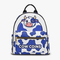 Image 1 of Blue's Cow Coin Mini Backpack
