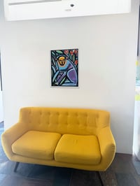 Image 3 of "Blue Monkey" by America Martin