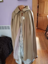 Image 2 of Tan wool cloak