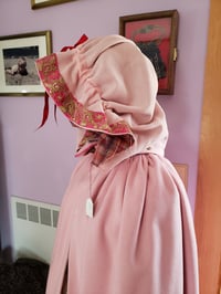 Image 3 of Pink wool blend cloak