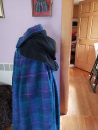 Image 2 of Mohair plaid cloak