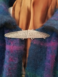 Image 3 of Mohair plaid cloak