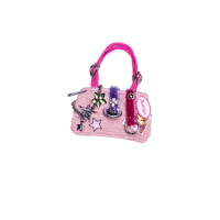 CANDY PINK ORB HANDBAG