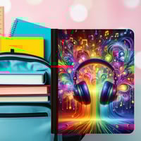 Image 4 of Composition Book - Headphones