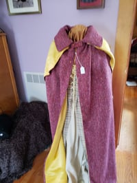 Image 3 of multi colored wool cloak