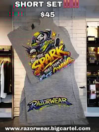 Heather Grey Short Set 