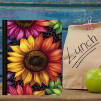 Image 2 of Composition Book - Multi Sunflower