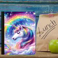 Image 2 of Composition Book - Unicorn
