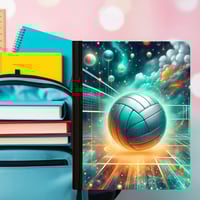 Image 4 of Composition Book - Volleyball