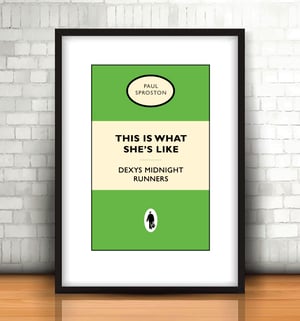 Image of Bespoke Dexys Midnight Runners A3 Print