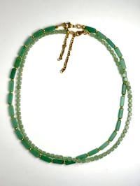 Image 2 of Green Aventurine "Mother Figure" Necklace Set