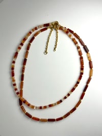 Image 2 of Red Carnelian "Mother Figure" Necklace Set