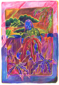 'Foraging' Fine art print