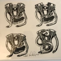 Image 2 of 1990 Gerald Von Langley V-Twin production flash 11x14 