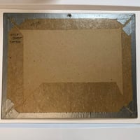 Image 3 of 1992 official tattoo brand flash sheet on board 11x14