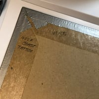 Image 4 of 1992 official tattoo brand flash sheet on board 11x14