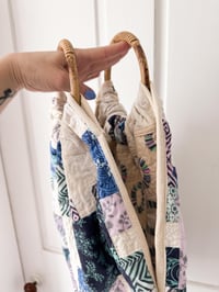 Image 4 of Upcycled Quilted Market Bag 