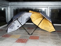 Image 9 of kova&Stasis Space&Lucas Blalock_ Break an Umbrella yellow text