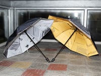 Image 10 of kova&Stasis Space&Lucas Blalock_ Break an Umbrella yellow text