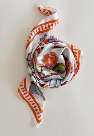 Image of PAÑUELO 100% SEDA - ROMA