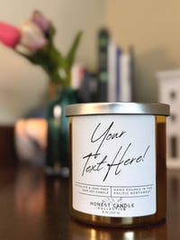 Image 2 of Custom Label | 8oz Soy Candle