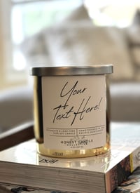 Image 1 of Custom Label | 8oz Soy Candle