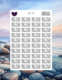 Image 3 of Bill Due Font T-T23