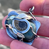 Image 3 of Rising | Shallow Waters | Ammonite necklace